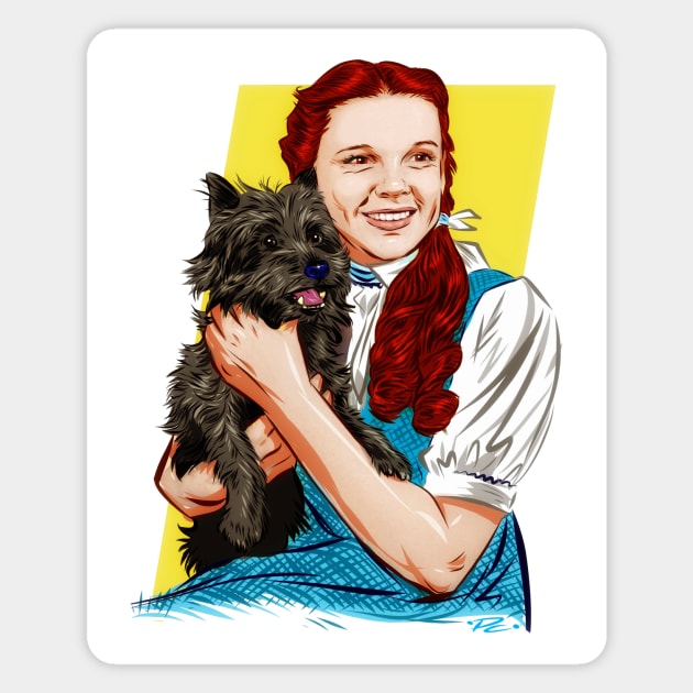 Judy Garland - An illustration by Paul Cemmick Magnet by PLAYDIGITAL2020